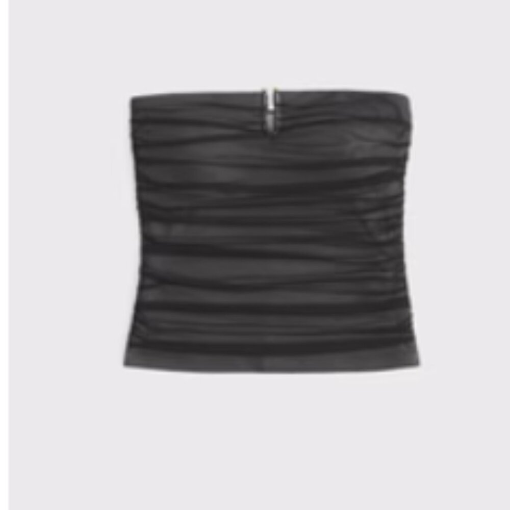 NWT Abercrombie Bra-Free Mesh Hardware Tube Top